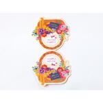 40393 cotta ヘッダーシール 花かご cotta