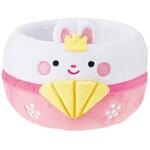 うさちゃんひなまつりボアバスケット cotta