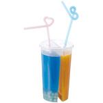 プラスチックカップ ツインワンカップ 340ml(12オンス)×2 cotta
