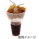 プラスチック容器 ドリンクオンフードボール 半透明 cotta