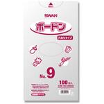 41058 ポリ袋 ボードンパック#20穴あり No.9(9号) cotta