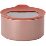 41260 FIKAONE 陶磁器製食品保存容器 420ml ローズピンク cotta