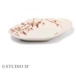 41411 STUDIO M ヴィーニュ プレートS ブラウン cotta