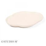 41421 STUDIO M カモン 菓子皿 白 cotta