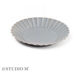 41444 STUDIO M バルバリ コガモプレート グリズ cotta