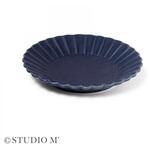 41445 STUDIO M バルバリ コガモプレート インディゴ cotta