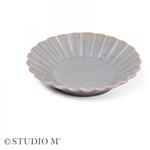 41447 STUDIO M バルバリ ココガモプレート グリズ cotta