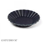41448 STUDIO M バルバリ ココガモプレート インディゴ cotta
