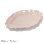 41472 STUDIO M マノワ 200オーバルプレート グレー cotta