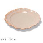 41475 STUDIO M マノワ 220ラウンドプレート グレー cotta