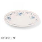41480 STUDIO M モマン 240プレート ブルー cotta