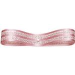 41664 ラメストライプ 020 サクラピンク 15mm×14.5m cotta