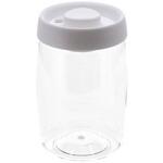 PUSH 空気が抜けるキャニスター 1200ml cotta