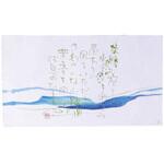 53767 掛紙 夏の詩 小 cotta