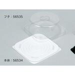 56535 ケーキBOX No.8-3用フタ(H51mm) cotta