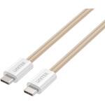 Bi-Directional Hub with Detachable Cable、Cream Latte Color UNITEK
