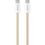 C14141ACL01-1M PD100W Magnetic USB-C to USB-C 1M Cable、Cream Latte UNITEK