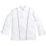 58890 コックコート 6-905(白/黒) LL cotta