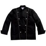 58893 コックコート 6-907(黒/グレー) LL cotta