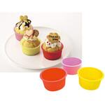 62024 CAKE・MATE シリコーンカップ マフィン型(3個入) cotta