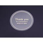 65858 cotta 透明シール Thank you～ cotta