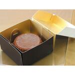 67295 ガトーショコラBOX 2トーンホワイト(金台紙付) cotta