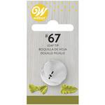 80195 Wilton リーフチップ #67 cotta