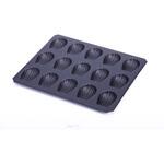 88175 TC Black マドレーヌシェル型 15P cotta