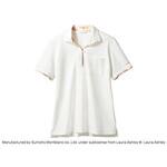 LAURA ASHLEY ニットシャツ LW203-12(オフホワイト/アメリ ピンク) S cotta