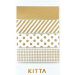 マスキングテープ KITTA ミックス cotta