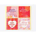 94887 cotta バレンタインシール Happy(4柄) cotta