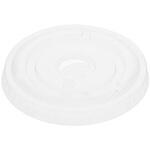 96058 透明カップ平蓋 85mm口径用C穴付(12オンス用) cotta