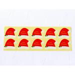 97387 cotta クリスマスシール サンタの帽子(10片) cotta