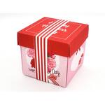 97623 ギフト箱 母の日ベルトBOX キューブ cotta
