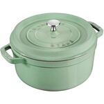 ピコ・ココットラウンド 22cm セージグリーン 2.6L cotta