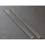 98640 cotta 面取アクリルルーラー15mm(2本セット) cotta