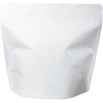 99127 チャック付きスタンド袋 100g インナーバルブ付 白 cotta