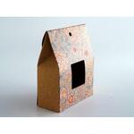 99134 cotta 窓付きギフト箱 ウィリアム・モリス柄 二重の枝 cotta