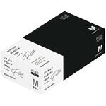 99317 ニトリルグローブ フェリーチェ黒 粉無M (100枚入) cotta