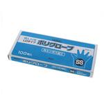 HポリグローブLD外エンボスSS ブルー (100枚入) cotta