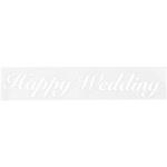 PFバルーン用転写シール Happy Wedding 東京堂