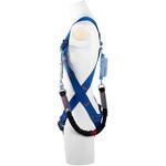 フルハーネス”ライトハーネス”(伸縮性ランヤード1本タイプ) ツヨロン(藤井電工)