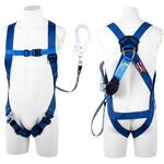 フルハーネス”ライトハーネス”(ワン・ハンド巻取式ランヤード1本タイプ) ツヨロン(藤井電工)