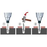 六角軸 折レ込ミボルト抜キ Thread Master