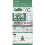 スコッティ ウェットティシュー 除菌 ノンアルコール 日本製紙クレシア