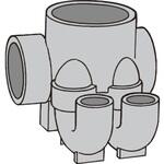 ビニマス MX 100-150 2本トラップ(MX-UTW) 前澤化成工業