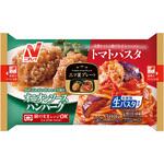 [冷凍]三ツ星プレート オニオンソースハンバーグ&トマトパスタ ニチレイフーズ