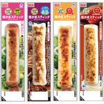 [冷蔵] スギヨ 焼かまスティック 4種全4本セット(梅・いか・3種のチーズ・博多明太マヨ) スギヨ