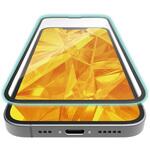 PM-A25SFLGF iPhone 16e/14/13/13 Pro ガラスフィルム 高透明 全面保護 365日交換保証 表面硬度10H ブラック エレコム