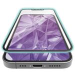 PM-A25SFLGFM iPhone 16e/14/13/13 Pro ガラスフィルム アンチグレア 全面保護 365日交換保証 表面硬度9H ブラック エレコム